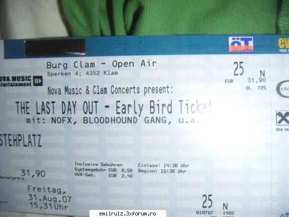 Poze v5 - the tickets are here - Nimicuri