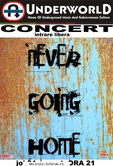 concerte punk - tim - Formatii, artisti ... alta muzica